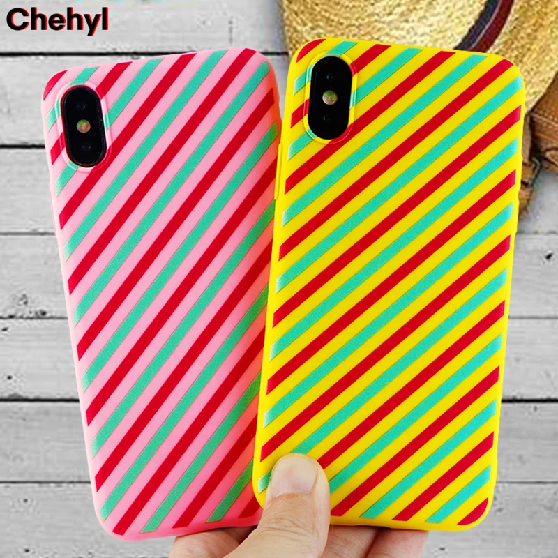 Рождественский Модный чехол для iPhone X XS MAX XR 8 7 6s Plus Чехлы мягкие силиконовые чехлы