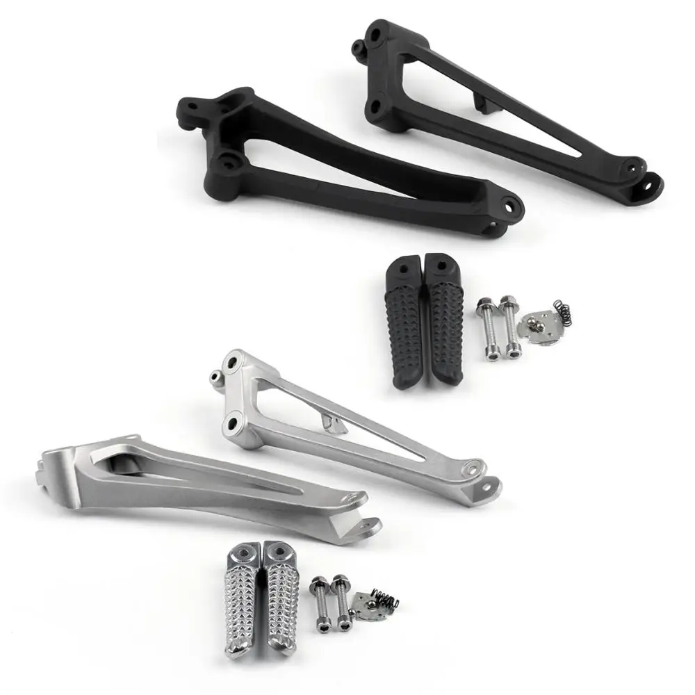 Artudatech задние Пассажирские подножки скобы для ног YAMAHA 2009 2010 2011 YZF R1