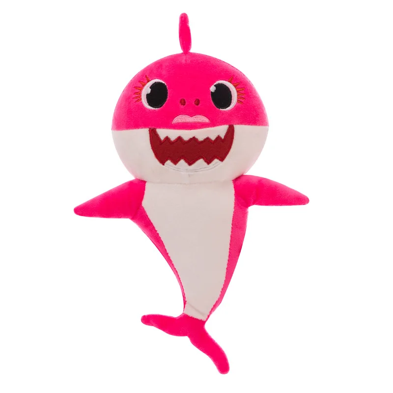 Baby Singing Plush Sharked Enjoyfeel Soft Music Sound Doll Cartoon Stuffed Kawaii Toys English Song Boy Girls | Дом и сад