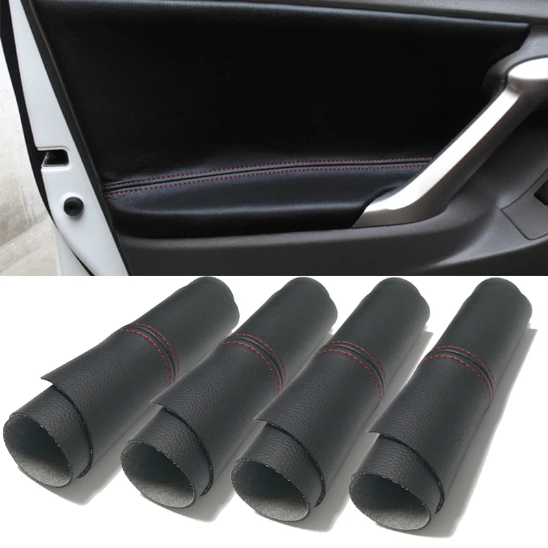4 шт. Кожаный Автомобильный подлокотник из микрофибры для Toyota Verso 2011