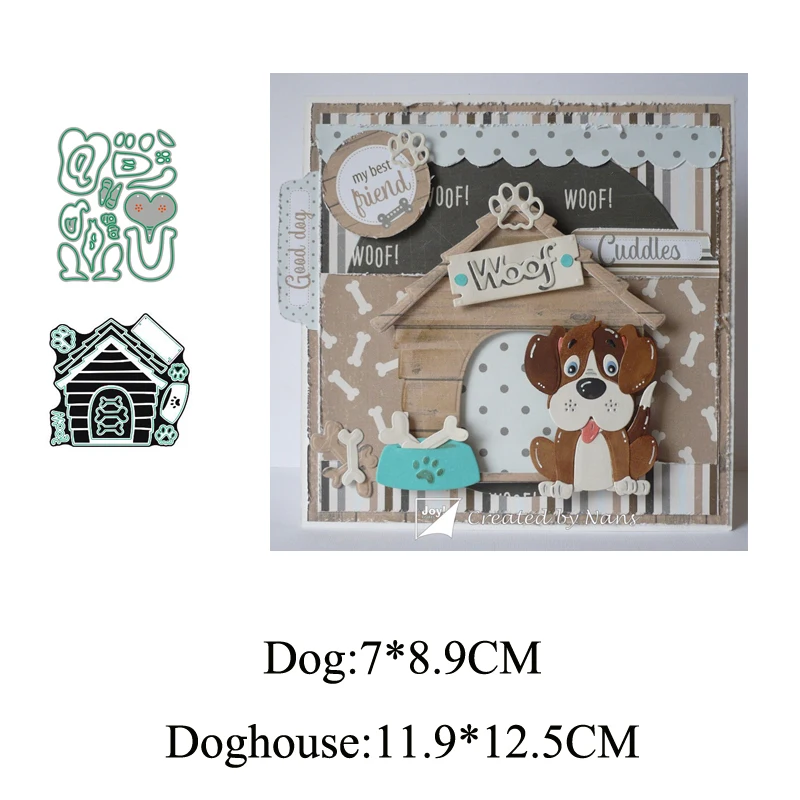 Doghouse 2019 новый металлический режущий Скрапбукинг для карт Создание Фото Альбом DIY