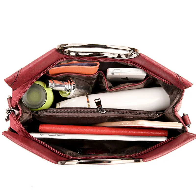 Роскошные сумки 2019 женские Дизайнерская кожаная сумка женская мессенджер модная