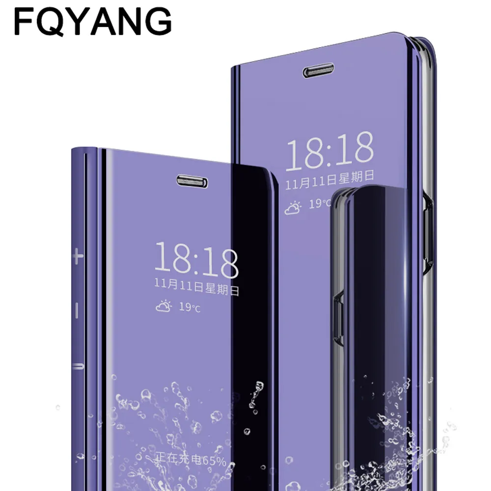 FQYANG прозрачный флип-чехол для HUAWEI P30 LITE P30PRO P Smart 2019 Honor8X 8X MATE 20 X PRO MATE20 чехол с