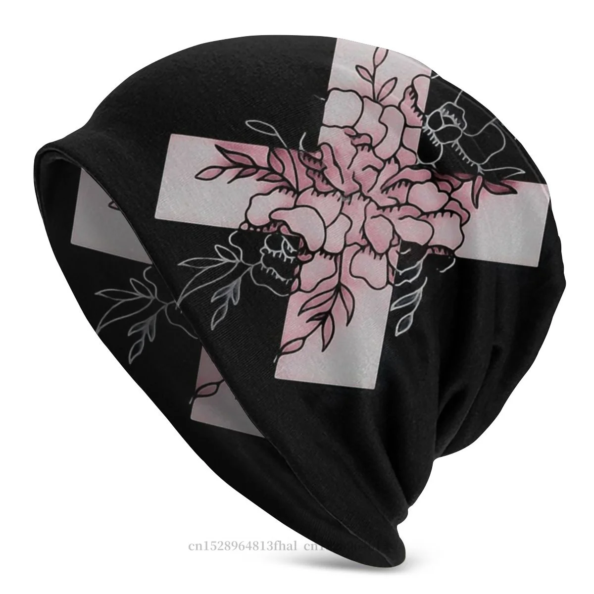 

Женская/Мужская трикотажная шапка Goth 1980s, в стиле ретро