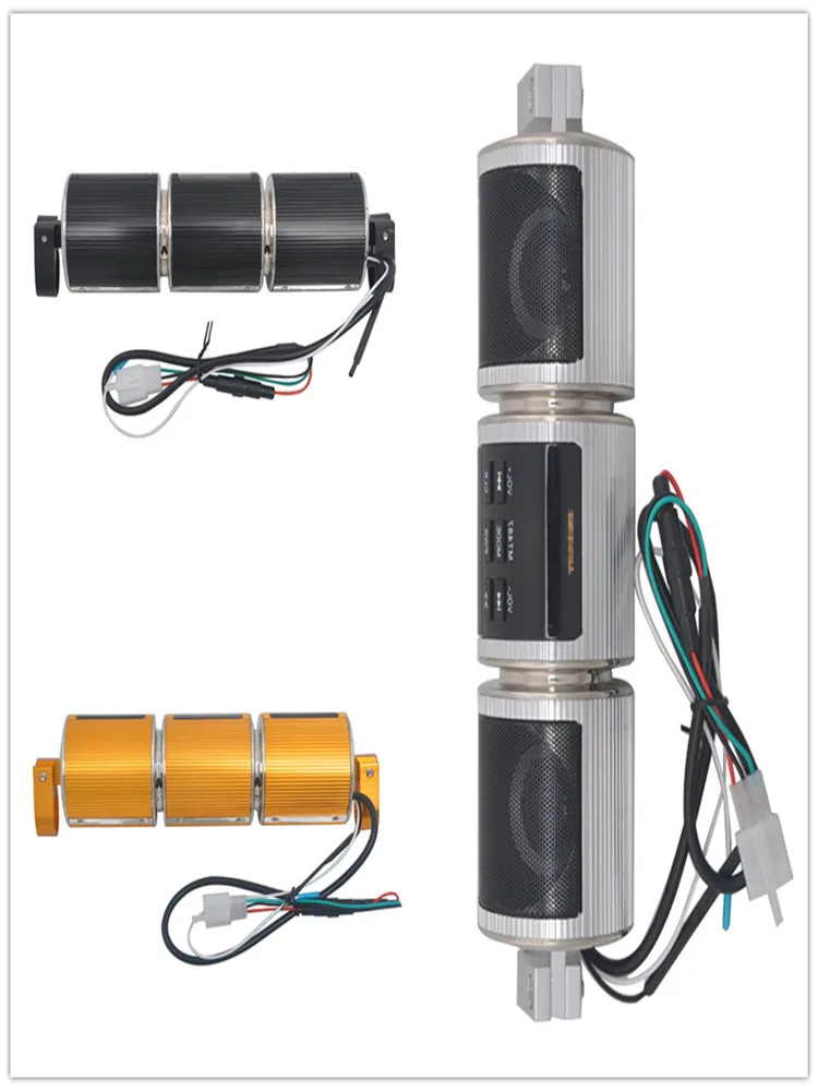 

Мотоциклетная звуковая система MP3 музыкальный плеер на руль усилитель звука стерео динамик многофункциональный с дисплеем двойной динамик s