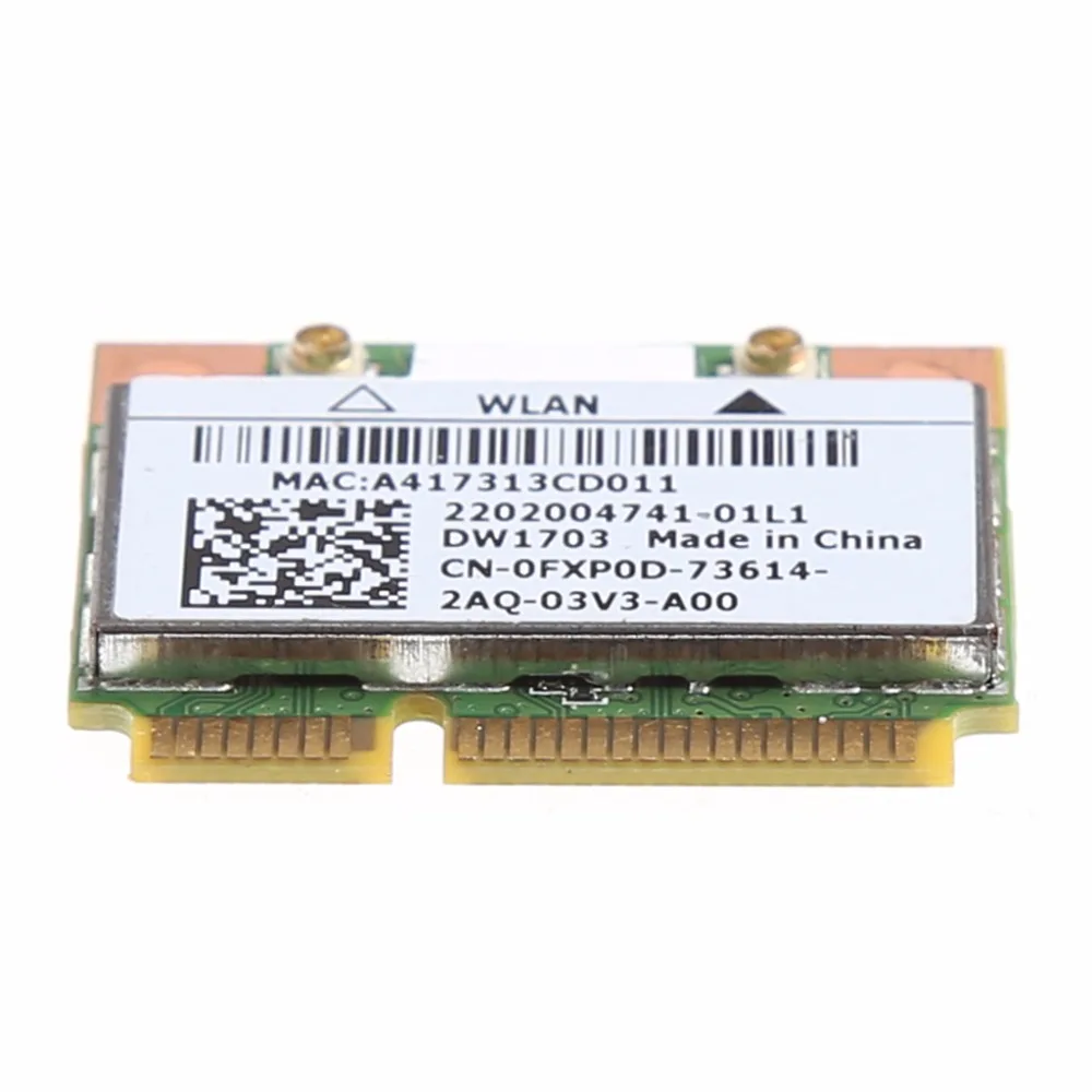 Bluetooth V4.0 Wifi Беспроводная мини PCI-Express карта для Atheros AR5B225 DELL DW1703 CN-0FXP0D | Компьютеры и