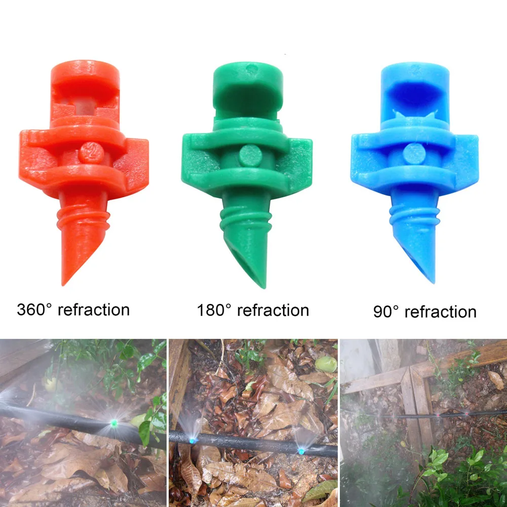 100 шт. микрораспылитель Сменные сопла реактивный мистер для гидропоники садового