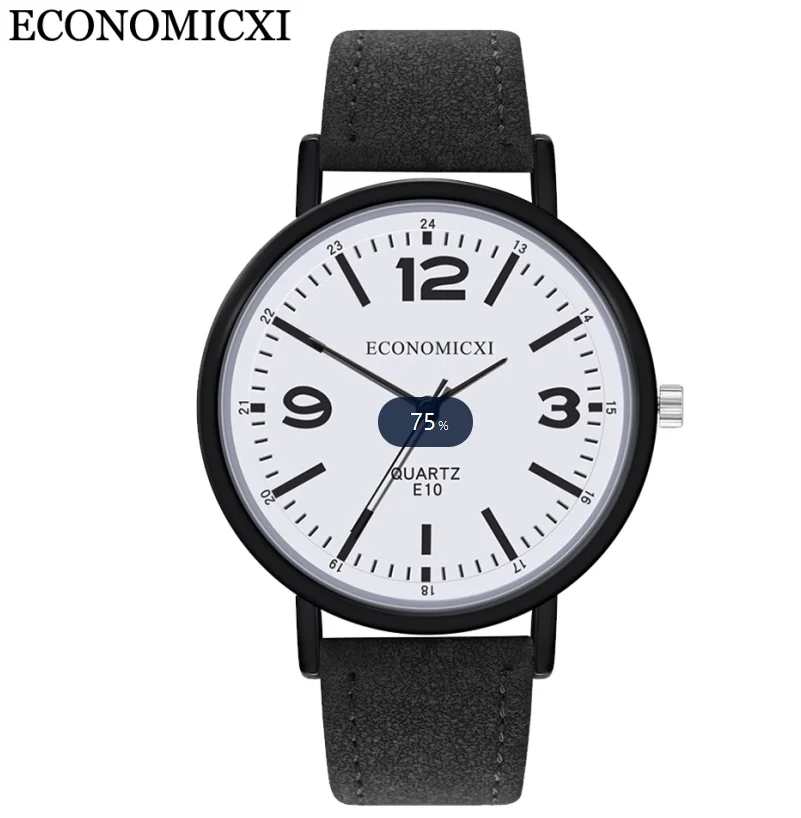 Relojes Para Mujer женские часы брендовые кварцевые женские часы Топ Роскошные наручные часы красный кожаный ремешок женские часы модное платье - Цвет: black white