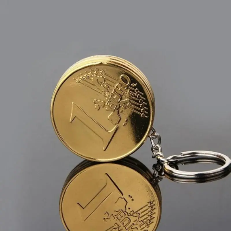 Новинка 2020 мини зажигалка в форме монет портативная имитация брелока для ключей