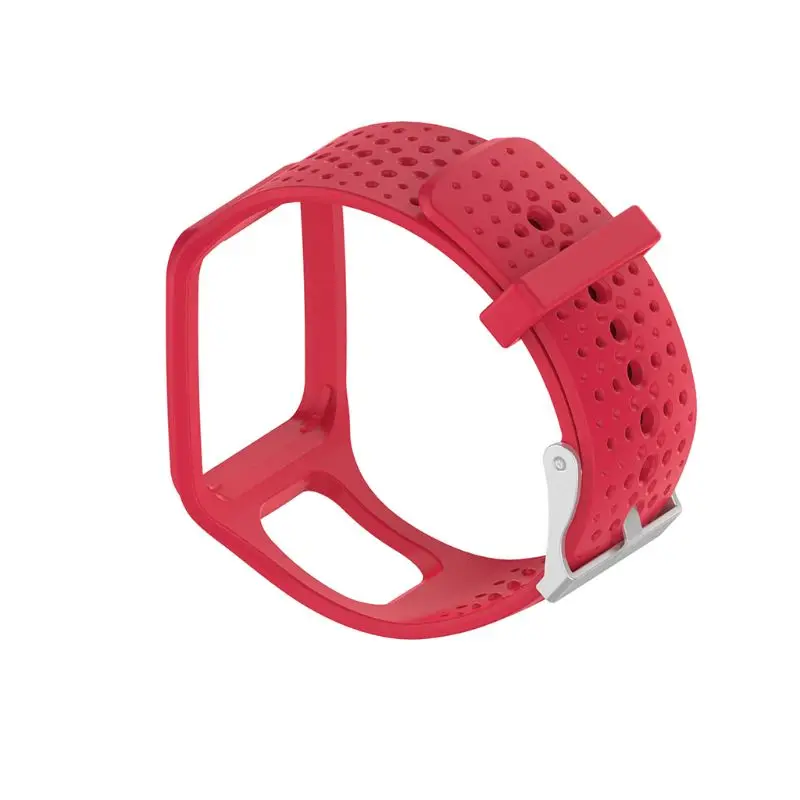 Ремешок для TomTom 1 Multi-Sport GPS HRM CSS AM кардио бегун часы силиконовый мягкий ремешок