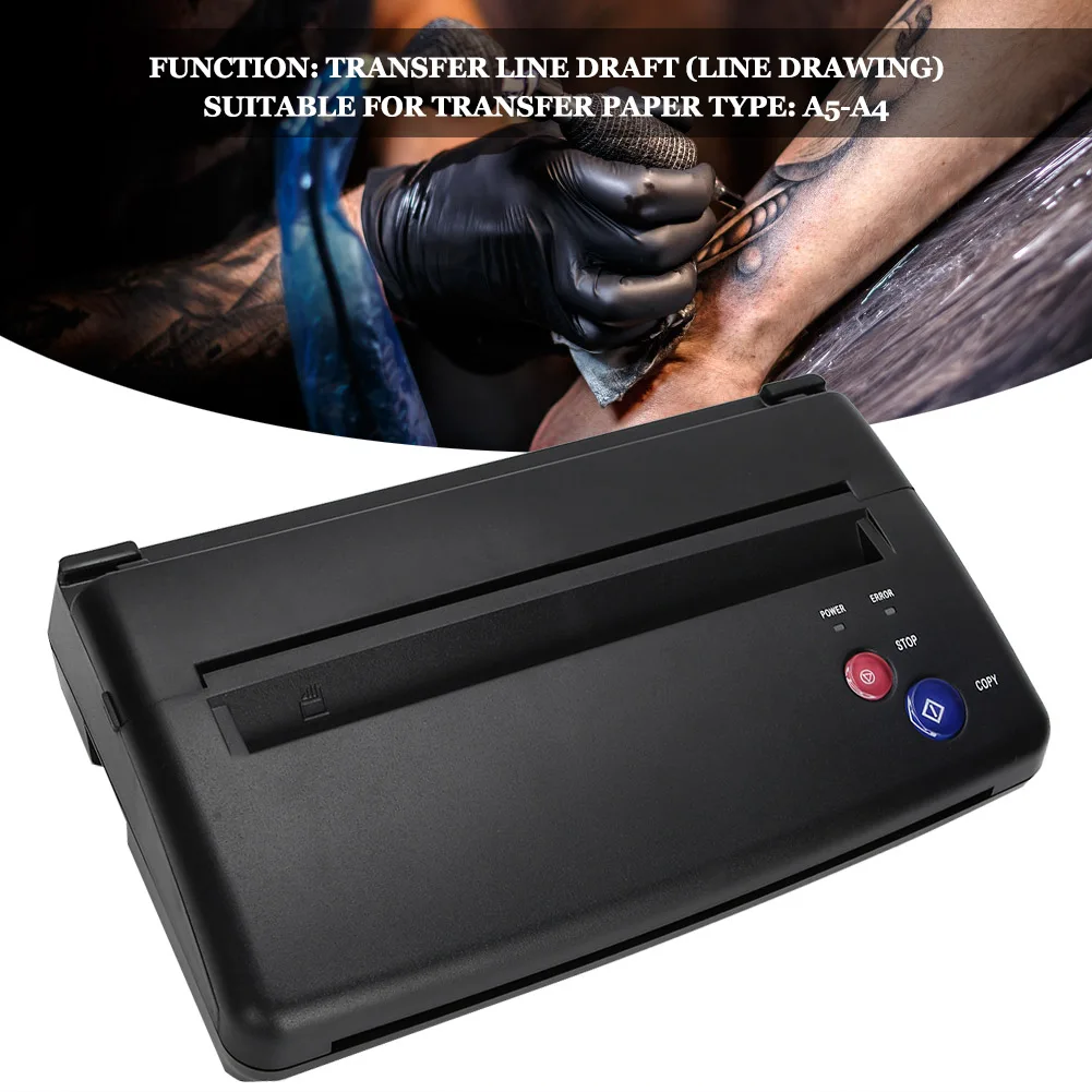 Машина для переноса татуировок трафареты устройство копировальный принтер