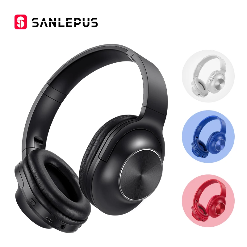 SANLEPUS Новые беспроводные наушники Bluetooth гарнитура Складные стерео Игровые с