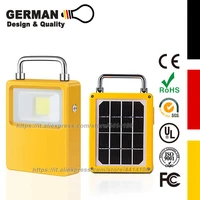 solar powered led work lights10w 20w 30w 50w outdoor portable spotlights usb led camping lights with back up power bank