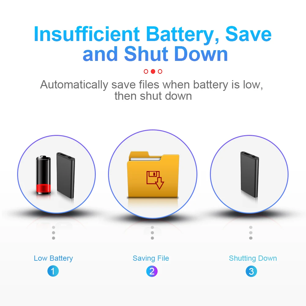 Ультратонкий Профессиональный диктофон 32 Гб портативный мини с голосовой