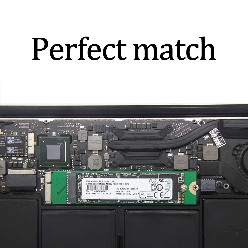 256 ГБ SSD с DIY инструментами для MacBook Air A1465 A1466 Mid2012 твердотельный накопитель MAC HD 256G
