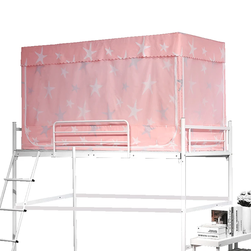 Занавеска на кровать с сердцем для девочек студенческое общежитие физическим