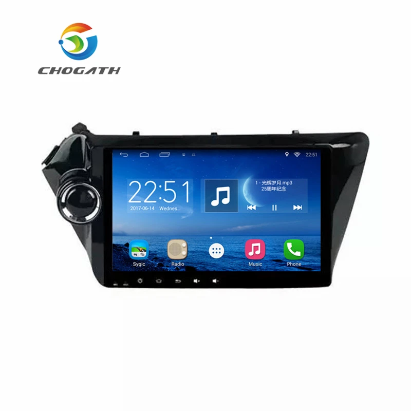 Автомобильный мультимедийный плеер ChoGath четырехъядерный процессор 9 дюймов Android 0