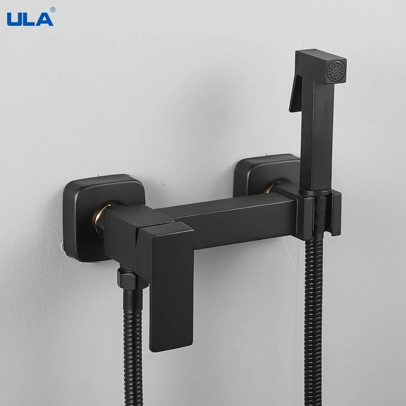 Латунный смеситель для биде ULA опрыскиватель ванной комнаты туалета аксессуары