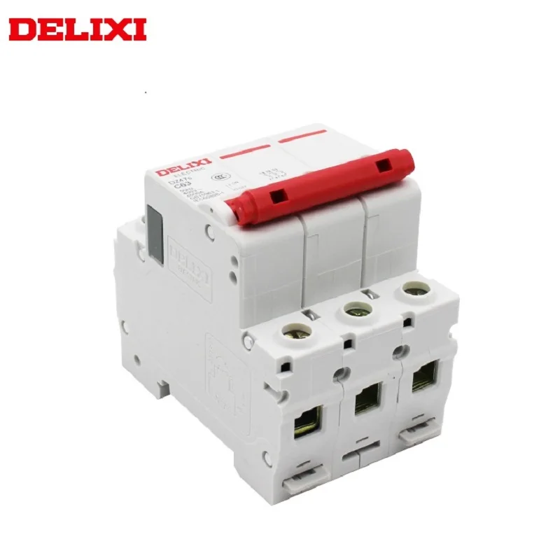 Миниатюрный автоматический выключатель DELIXI MCB DZ47S 6KA 2P Тип D 1A 2A 3A 4A 6A 10A 16A 20A 25A 32A 40A