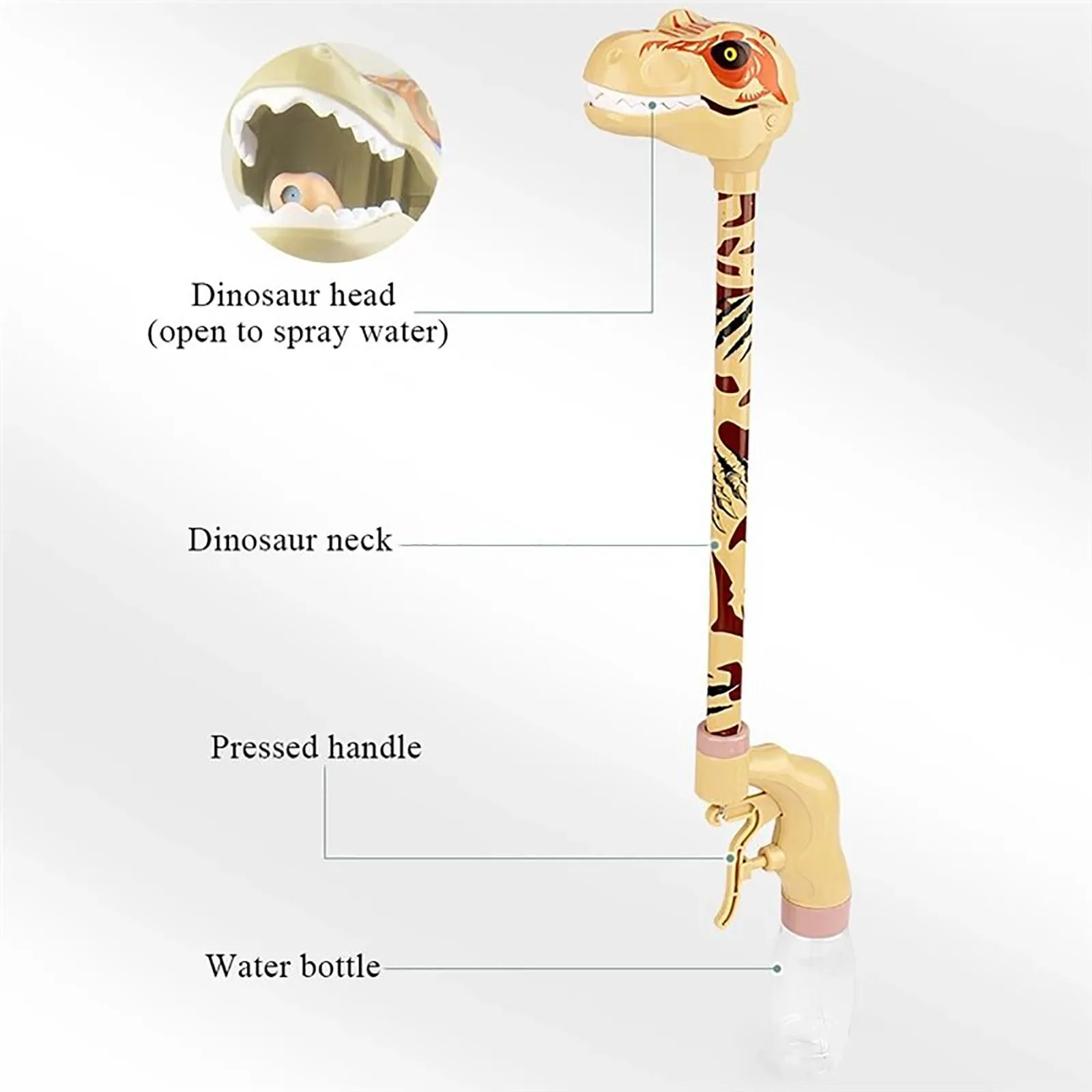 

Creative Water Guns Toys Ducks Dinosaur Water Squirt Guns Fun Outdoor Swimming Pool Toys Kids Beach Game