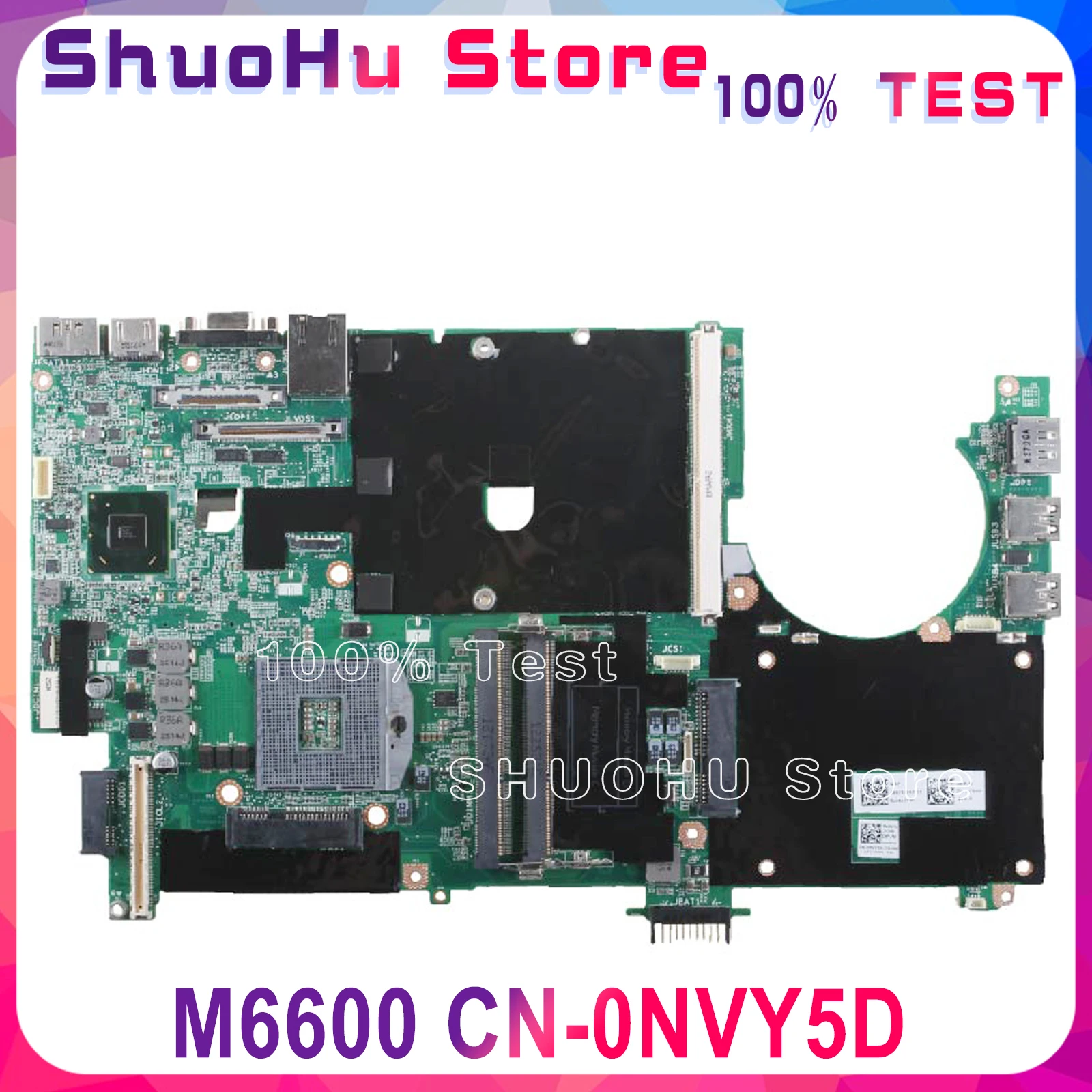 KEFU CN-0NVY5D  Dell Precision M6600 Core QM67     0105GU00-388-G  100% DDR3 HM76
