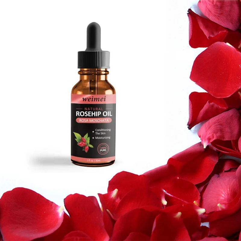 Organic Rosehip Seed Oil For Face-Pure Cold Pressed Facial Natural Non-Greasy Moisturizing Serum | Красота и здоровье