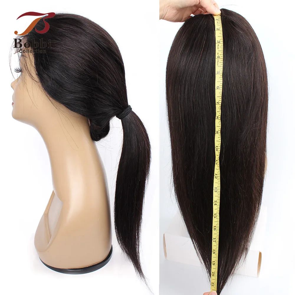 Двухцветный парик из человеческих волос на шнуровке 4x4 с эффектом омбре медовая