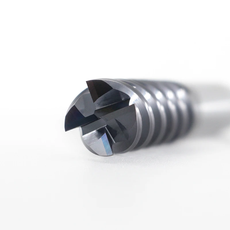 Milling Cutting HRC65 4 Flute Mill Metal Cutter CNC High Wear Resistan Steel Endmill End 8mm 6mm 4mm Tools | Инструменты
