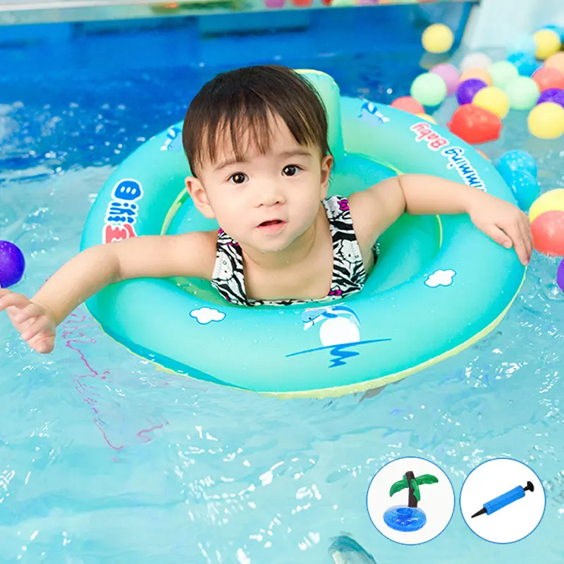 Детское кольцо для плавания надувная игрушка купания плавательный бассейн