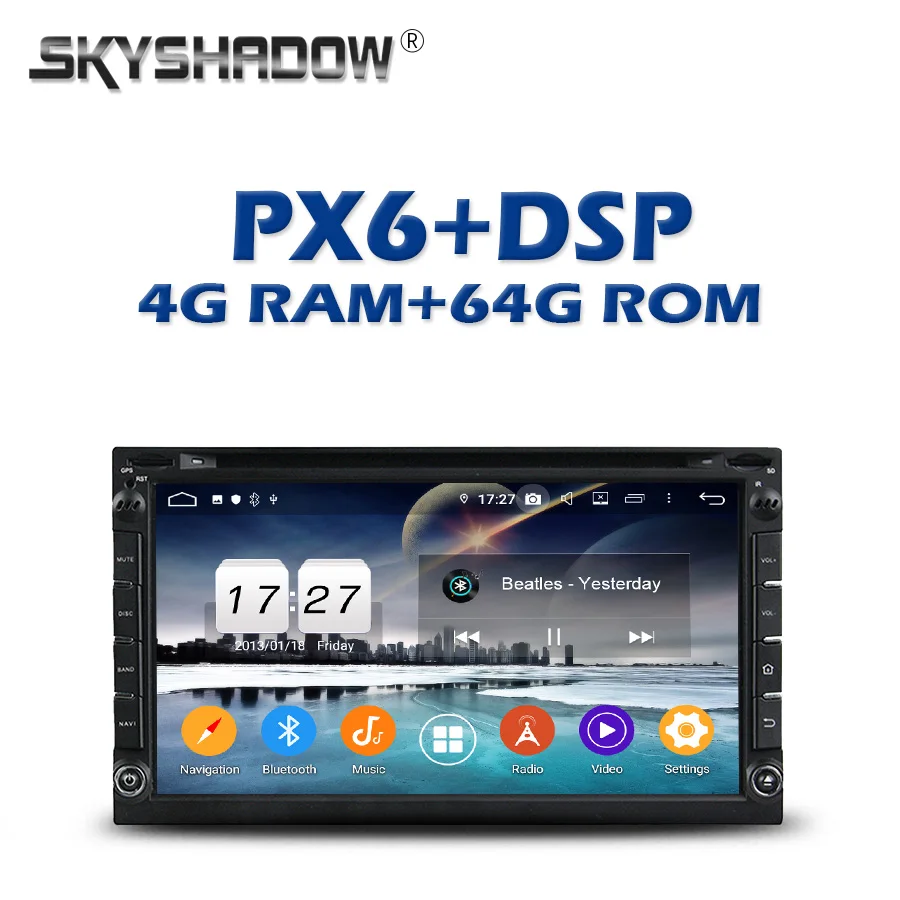 PX6 автомобильный dvd плеер DSP TDA7851 IPS Android 10 0 4G + 64 Гб ROM LTE GPS Google map RDS Авто радио Wifi Bluetooth