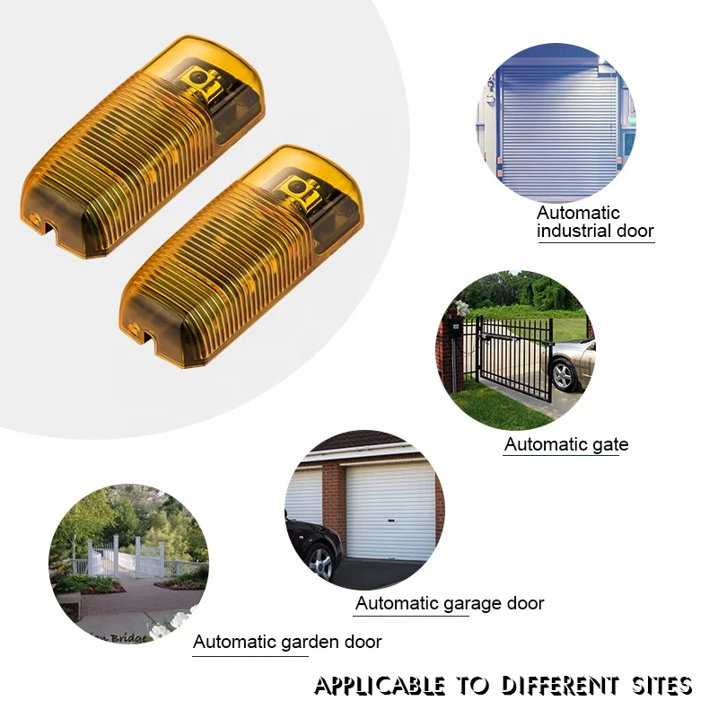 

Автоматический Инфракрасный датчик открывания гаражных ворот, инфракрасные Фотоэлементы для безопасности раздвижных дверей гаража, 20 м, 12 ...