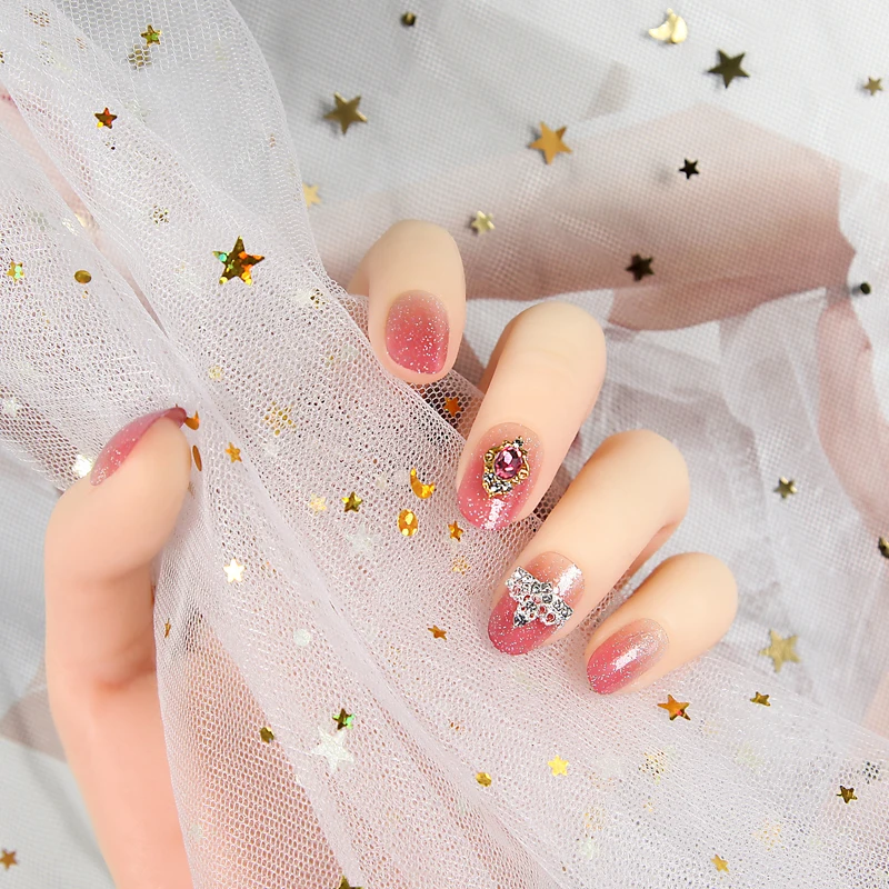 Накладные ногти с короной и бриллиантами 24 шт.|Накладные ногти| |