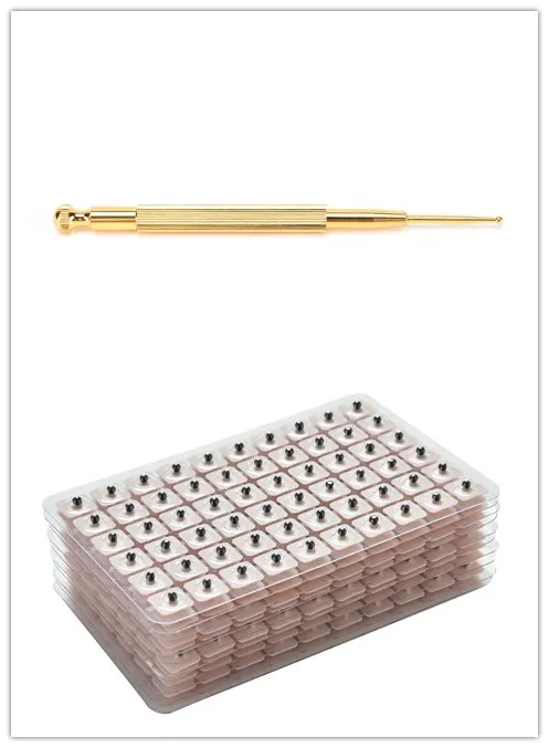 Новый 13 см медный медицинский гибкий ушной массаж акупунктуры зонд для ушного