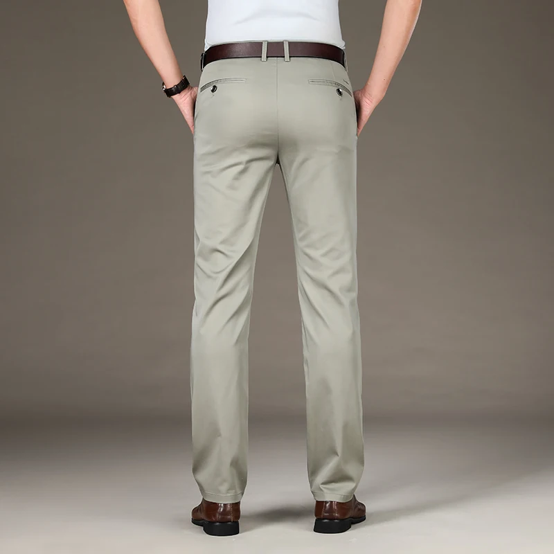 

SHANBAO brand clothing thin section comfortable soft summer straight casual pants youth business high-quality fashion trousers