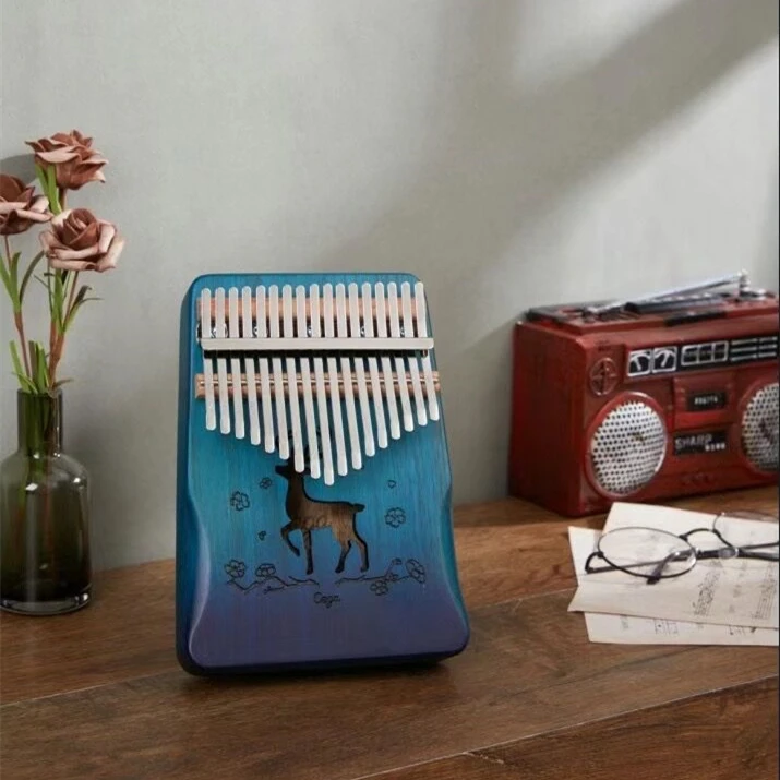 

17 музыкальный цветок олень большой палец Арпа