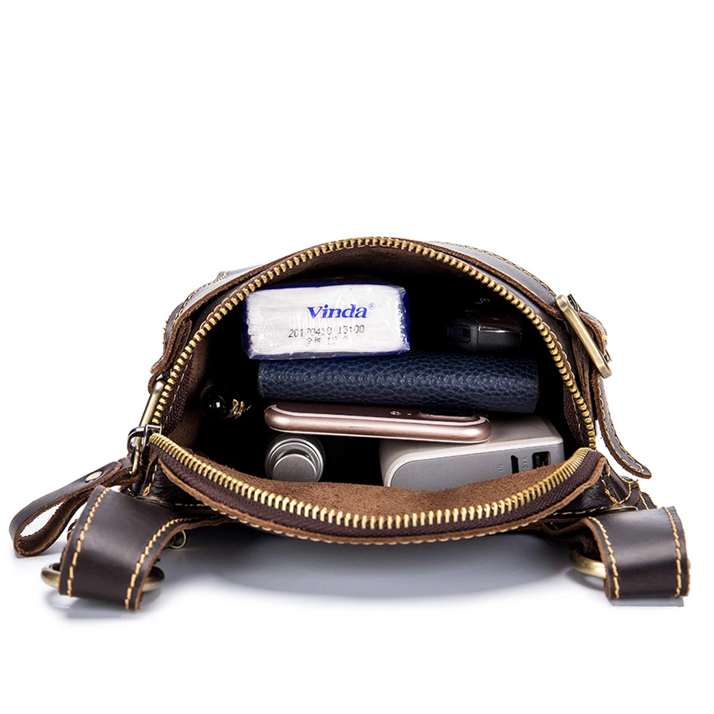 Новый дизайн брендовая мужская сумка В рыцарском стиле из натуральной кожи для