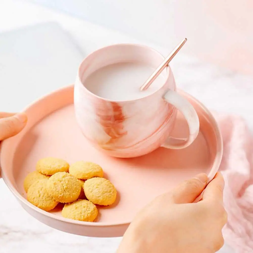 Кружка с мраморным рисунком креативная керамическая кофейная кружка чашка для