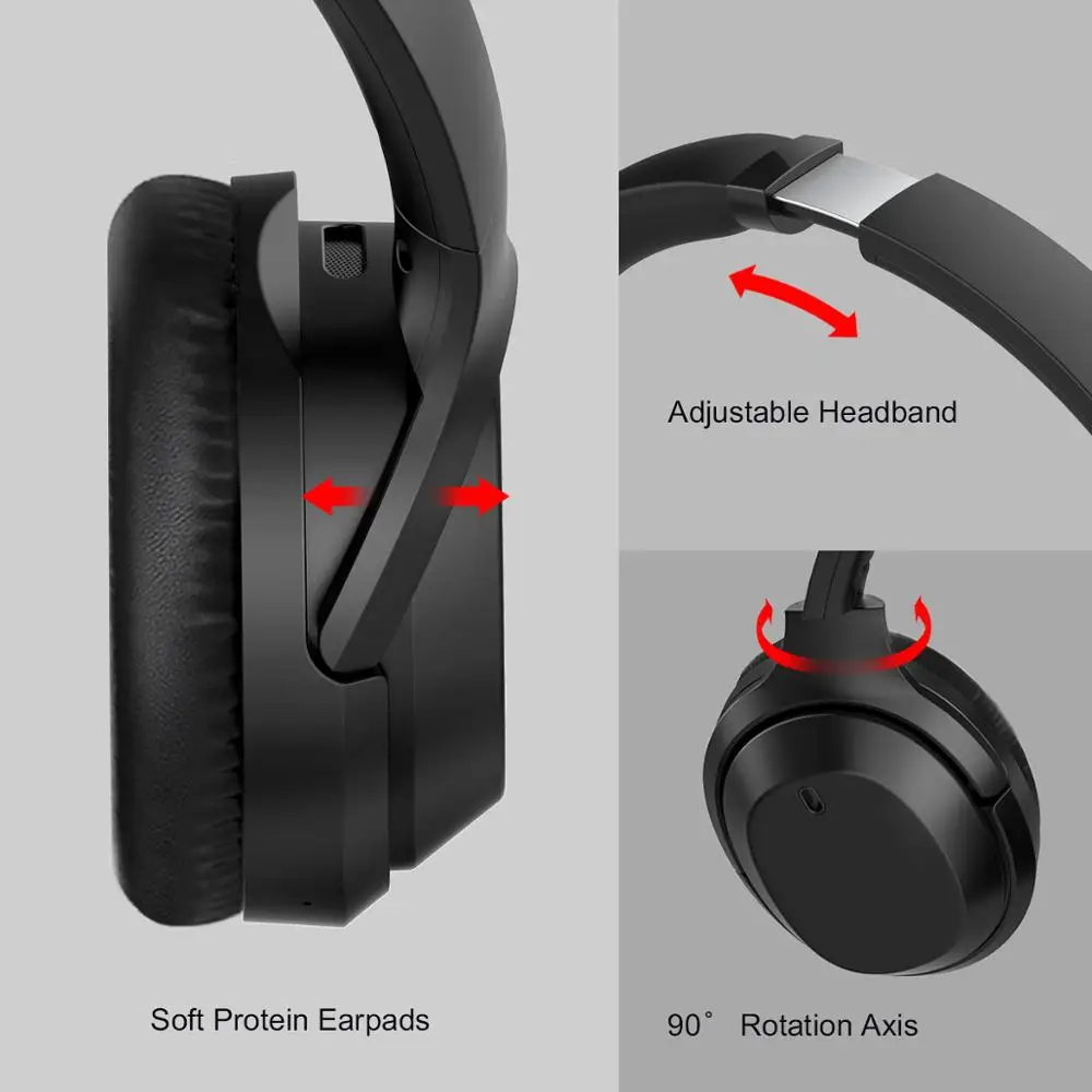 Беспроводные наушники GURSUN M98 Bluetooth гарнитура 5 0 стерео складные HiF с микрофоном и
