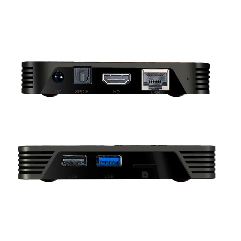 ТВ-приставка X99 Max Plus Android 9 0 четырехъядерный Amlogic S905X3 4 + 32 ГБ Wi-Fi 1000M BT 8K | Электроника