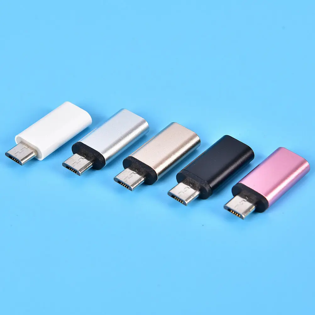 Переходник Type C Мама на Micro USB 2 0 папа 3 1|Переходники и адаптеры| |