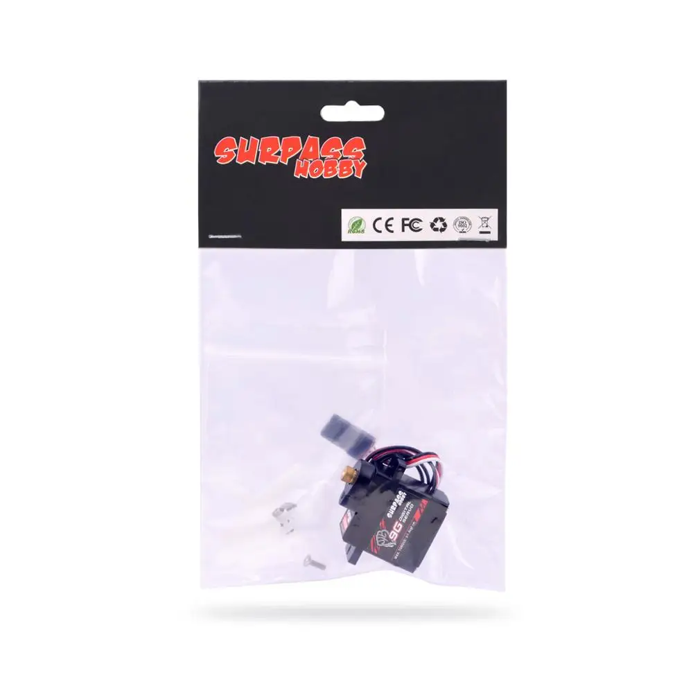 SURPASS HOBBY S0009M 9g Metal Gear Servo For 1/24 RC Car Aircraft Boat Robot | Игрушки и хобби