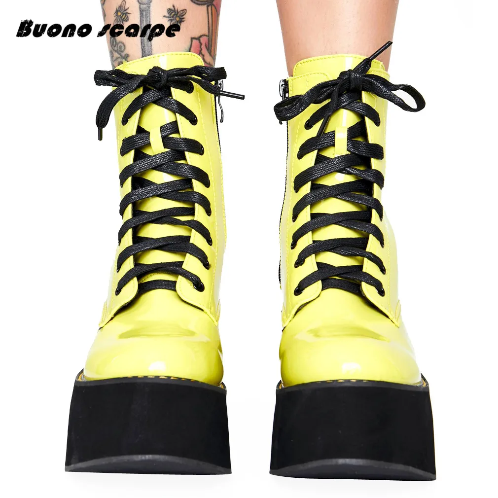 Новинка 2019 года женские ботильоны из синтетической кожи зимние ботинки на