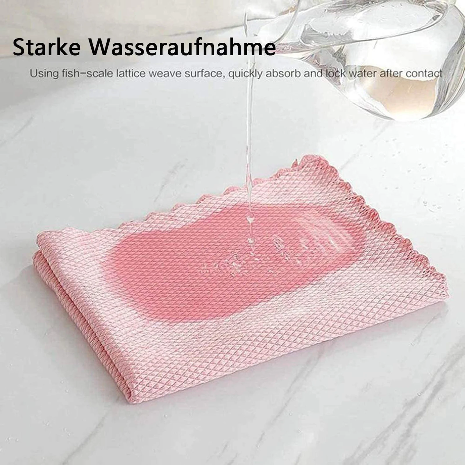 

11Pcs Kitchen Anti-Grease Wiping Rags Efficient Fish Scale Wipe Cloth Cleaning Cloth Home Washing Dish Cleaning Towel