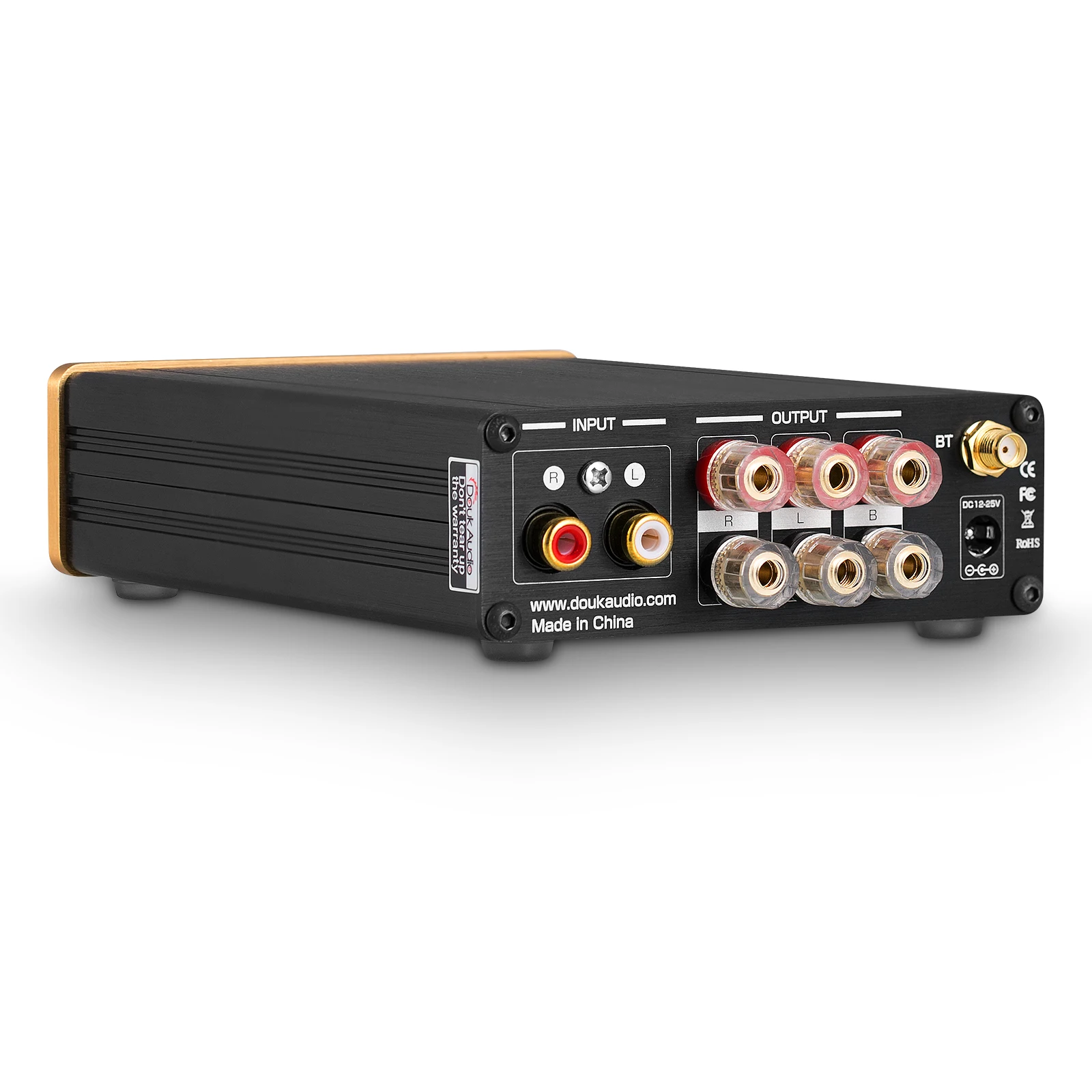Цифровой усилитель Douk Audio HiFi 200 Вт Bluetooth 5 0 стерео 2 1 каналов TPA3116 сабвуфер звуковой