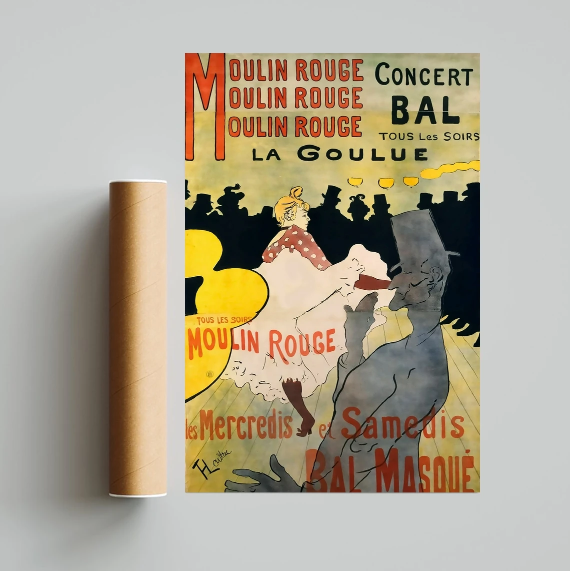 Концертный бал Moulin Rougue, классический постер с фильмом, холст, художественный принт, украшение для дома, настенная живопись (без рамки) (art.: 3920cbcd179f7) - 3920cbcd179f7