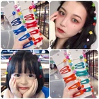 1017 шт.комплект, новые милые заколки для волос с цветочным орнаментом для девочек, детские акриловые заколки, заколки для волос, милые аксессуары для волос для детей