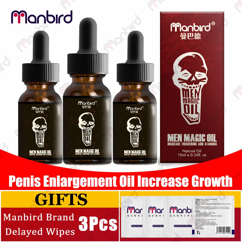 

Penis Enlargement Pills Increase Dick Growth Thickening Essential Oil Sex Delay Cream Pene Erection Massage Lubricant for Men