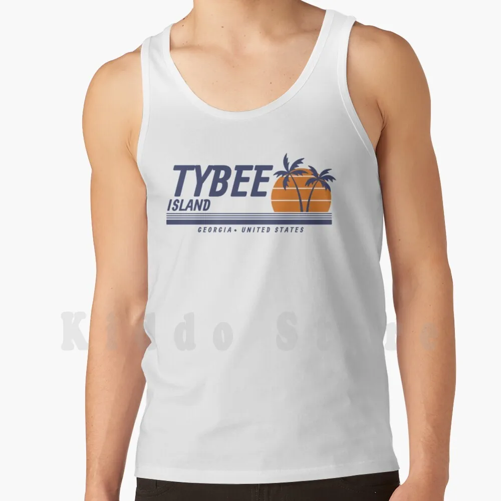 Tybee Island tank tops vest sleeveless Tybee Ga Georgia Usa United States America Beach Island Tropical Summer