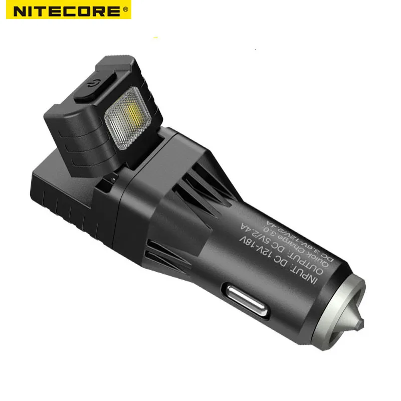 Автомобильное быстрое зарядное устройство Nitecore VCL10 Cigrett оконный выключатель 25