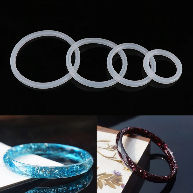 

1 шт., силиконовая форма для браслета из смолы